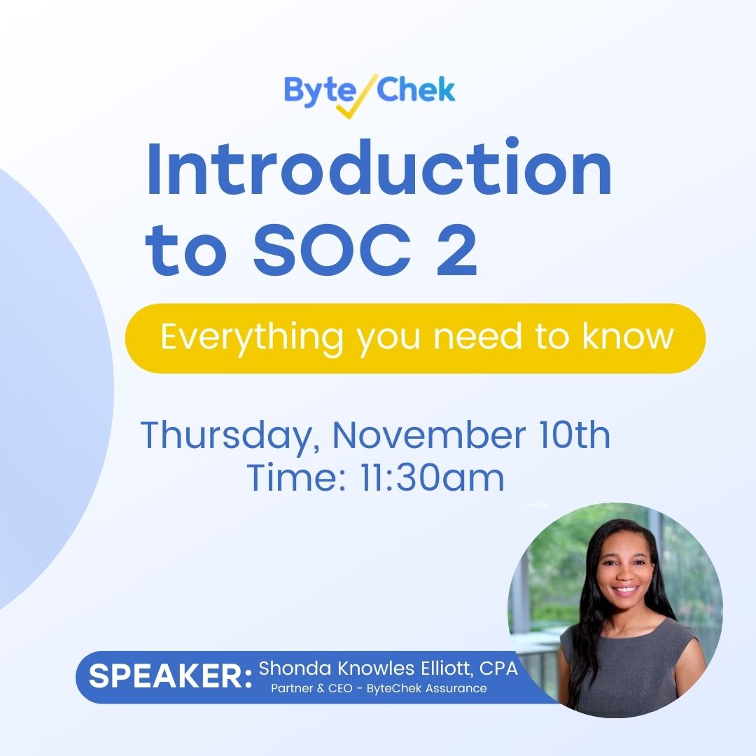 Join us tomorrow for our upcoming webinar introduction to SOC 2

RSVP for FREE today - hubs.li/Q01rGSJF0