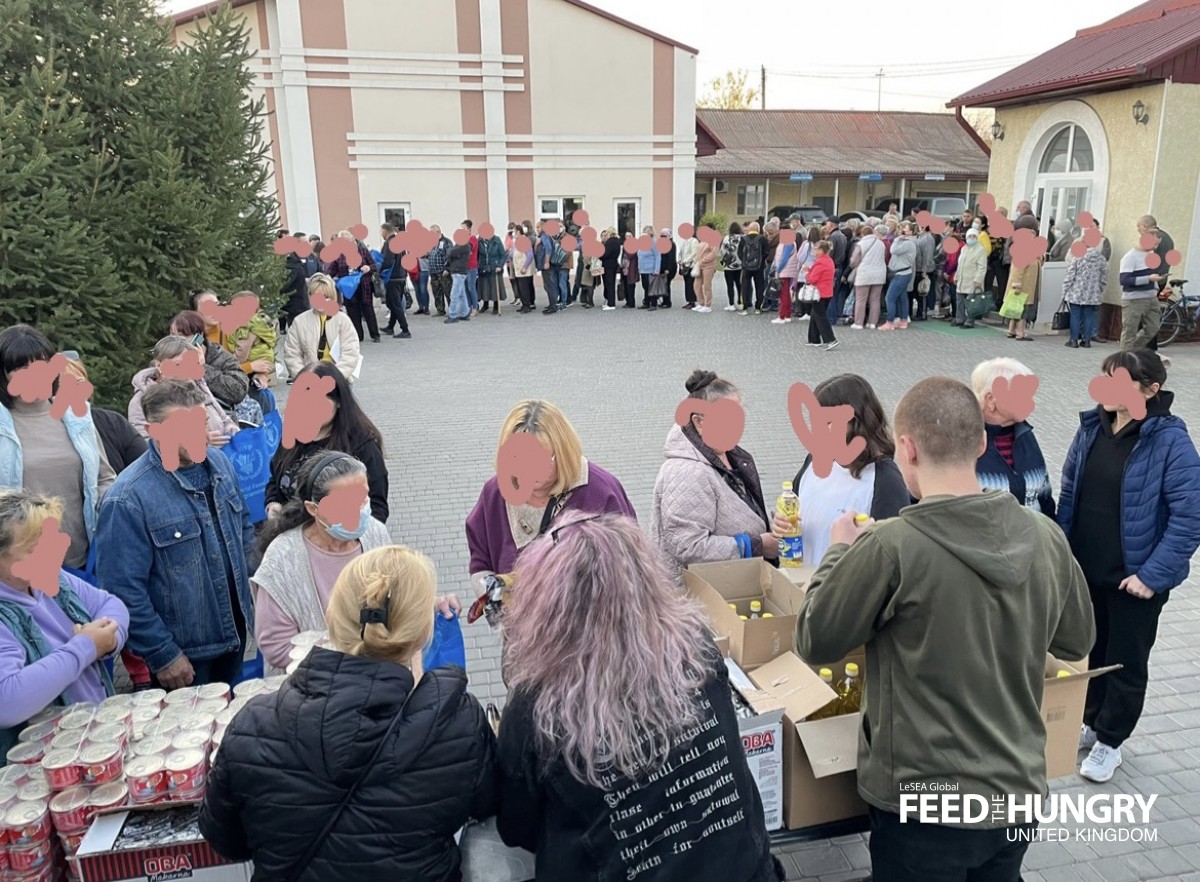 Everyday 300 people in Ukraine are fed from this church and the surrounding villages because of your support. Thank you! Please keep Ukraine in your prayers 🇺🇦