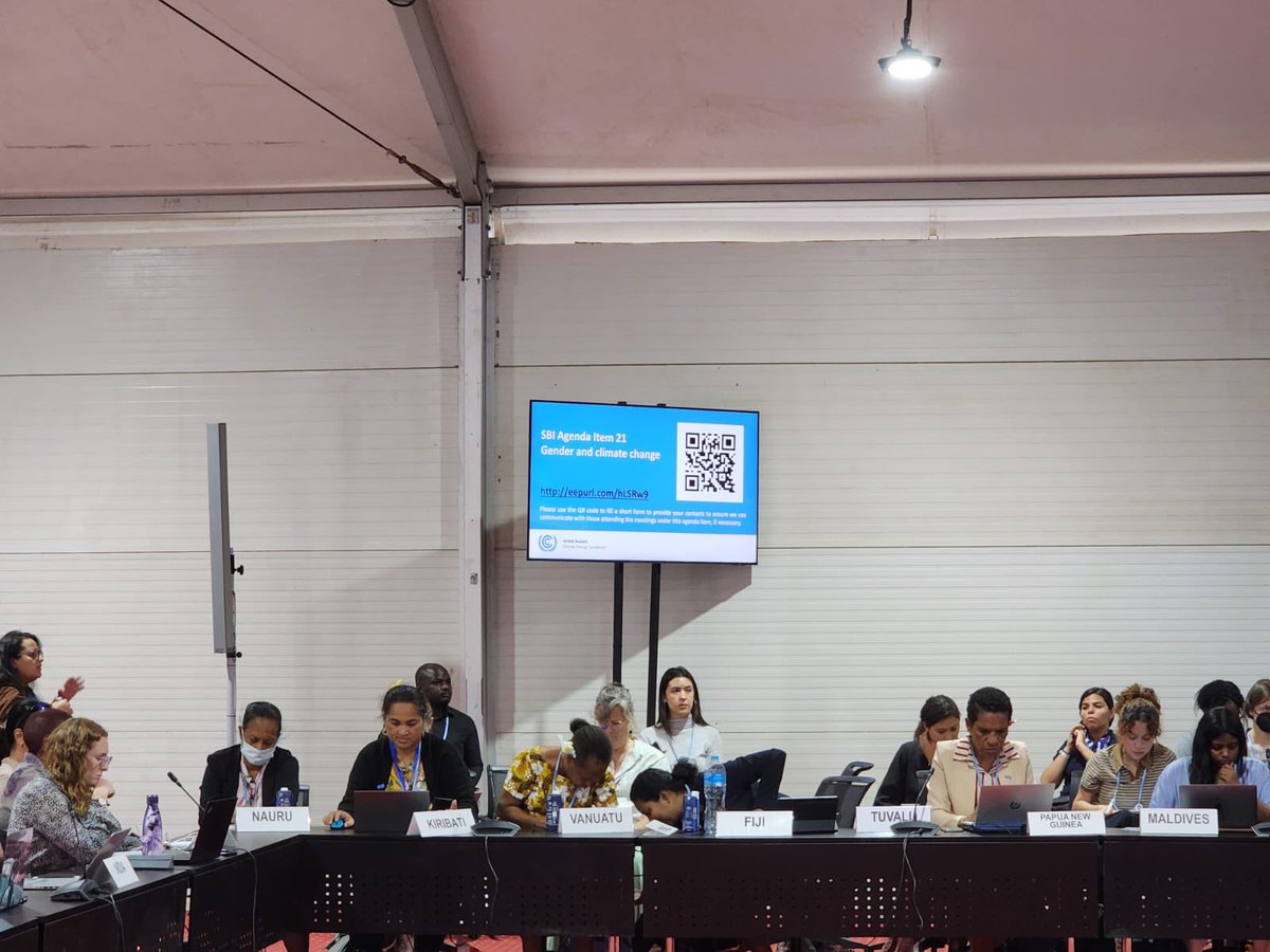 georgejkcarter's tweet photo. This #COP27 privilege to support the negotiators and political champion from the Pacific in Gender and Climate Change - thu the One CROP mechanism led by @SPREP. So many powerful women from the Pacific - in awe of their finesse and strength in the rooms..steps to a #GenderCOP https://t.co/YJByUNZl7I