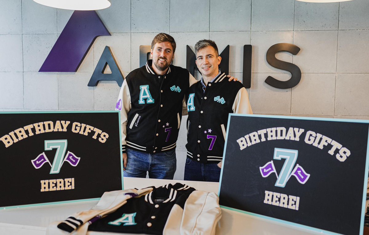 ArmisSecurity's tweet photo. The #Armis leadership team are at HQ, celebrating 7 years of Armis! They joined Armis Co-Founders Yevgeny Dibrov and Nadir Izrael, to lead the Tel Aviv all hands. Read about Armis’ journey: https://t.co/CkpJ6Gt7Mr
#Armis7 #security #cybersecurity #onearmis #unicorn #leadership https://t.co/gAxT1J0sY8