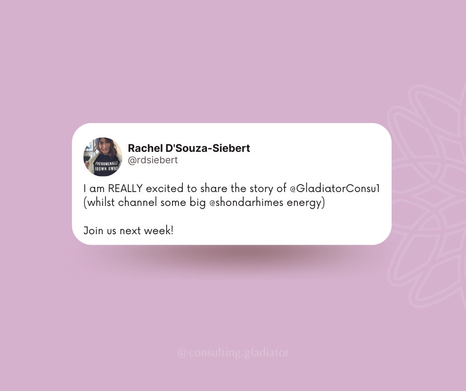 GladiatorConsu1's tweet photo. LET'S GOOOOO See you all next week. DM us some questions just in case you can't attend digitally. πͺπΎ
November 14-18
Follow @STLStartupWeek β¨
#STLStartUpWeek #Community #STLEvents #GladiatorconsultingRDS #donation #fundingcommunity #BIPOC #givebackSTL #STLMade https://t.co/wm8GEsonlY