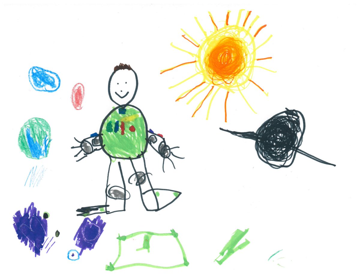 BoeingWA's tweet image. #Starliner’s next flight will carry @NASA_Astronauts &amp;amp; artwork created by kids from across the world - like this one from Clark in WA.

“Art In The Stars” will transport digital submissions to the @Space_Station.

Submit your work here: artshowcase.spacefoundation.org