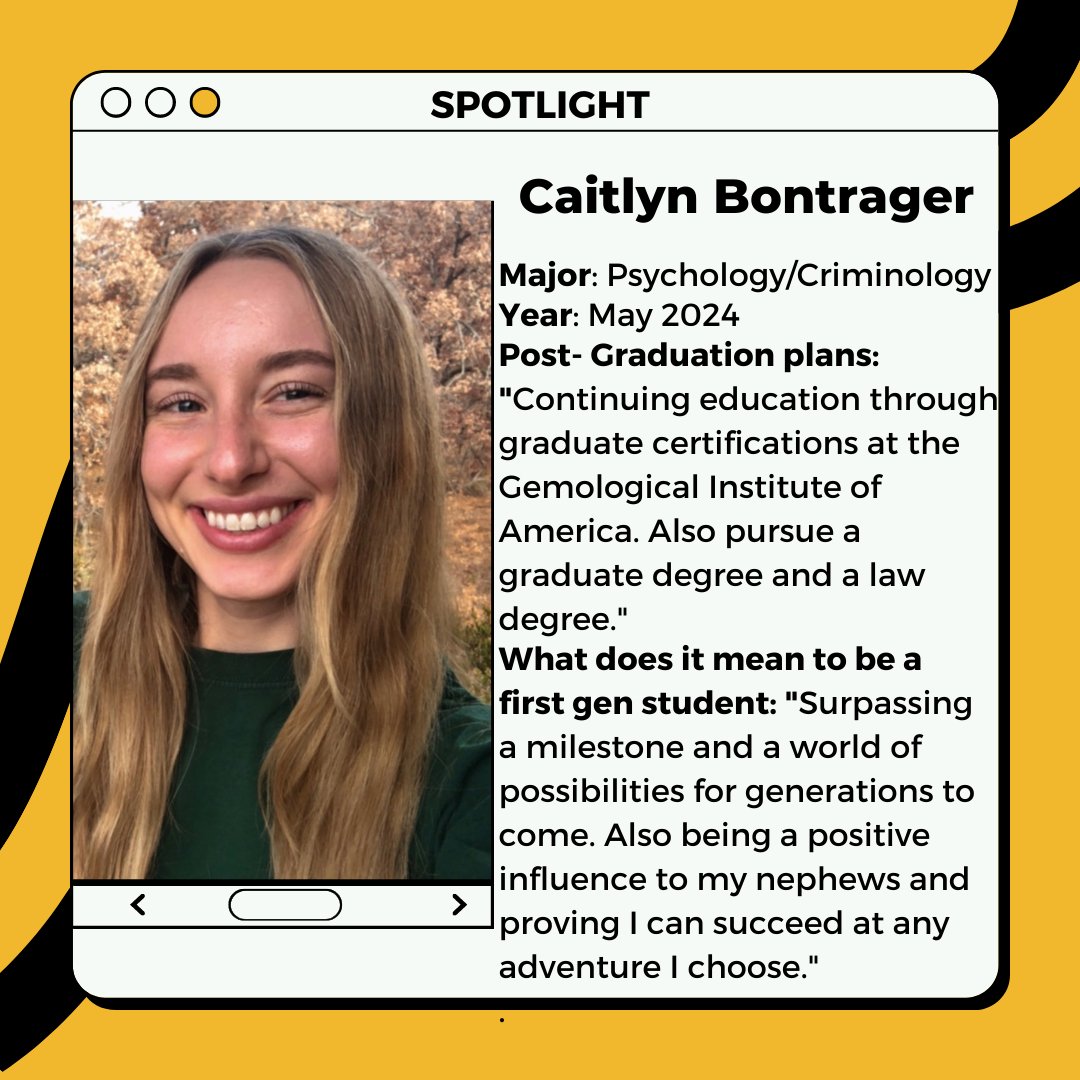 MizzouTRiO's tweet image. First-Gen Students are: award-winning 🏅
#CELEBRATEFIRSTGEN
Our students are constantly showing us how hard they work to excel. #FIRSTGENMIZZOU 🐯