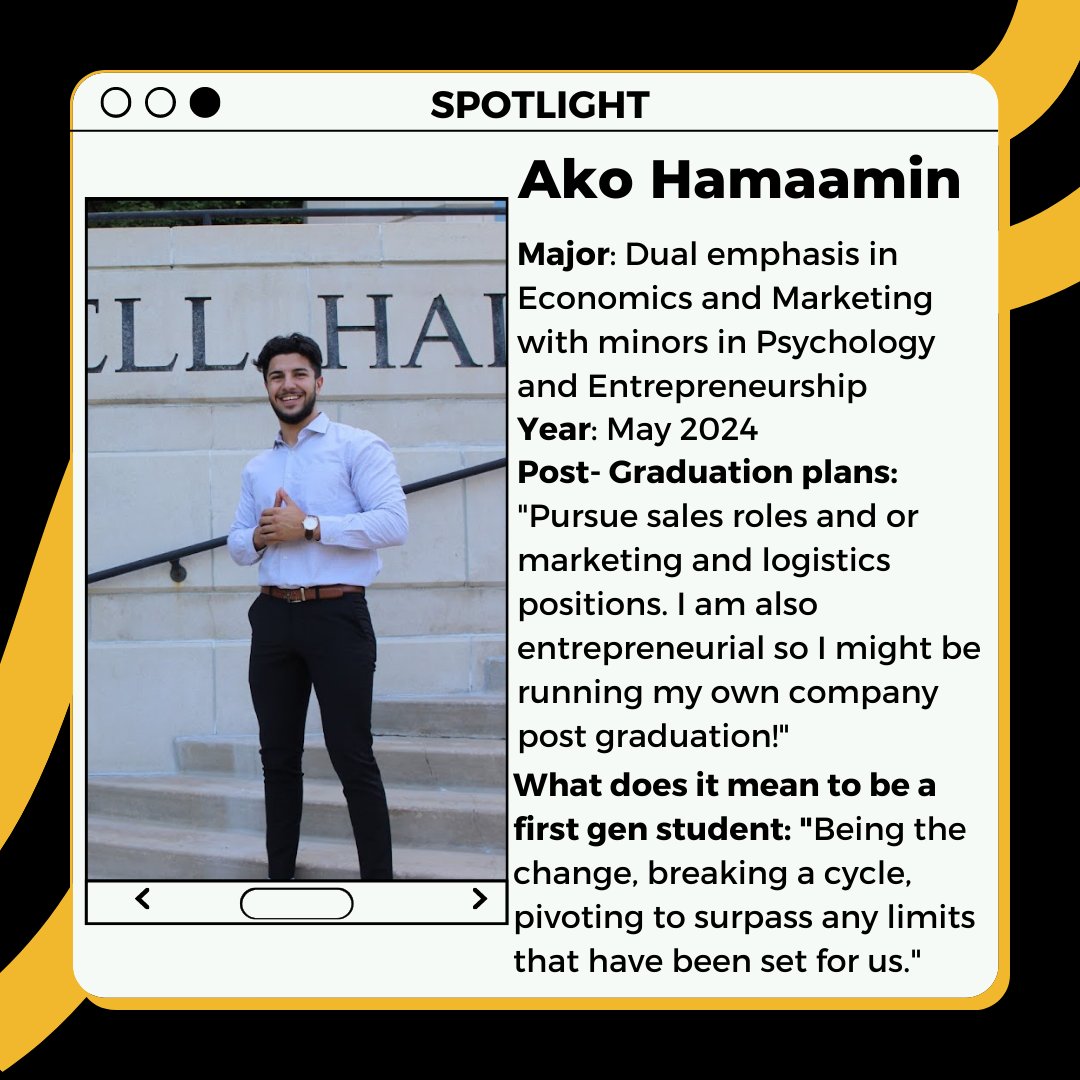 MizzouTRiO's tweet image. First-Gen Students are: achievers 💪
#CELEBRATEFIRSTGEN
Our students are constantly showing us how hard they work to excel. #FIRSTGENMIZZOU 🐯