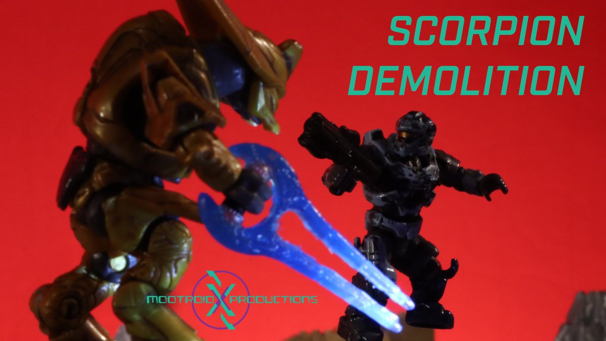 We commissioned <a href="/MooXProductions/">Charlie Rose is SCARY</a> to make a stop-motion video with the MEGA Halo Scorpion Clash and he delivered! Check it out on his YouTube channel: bit.ly/3Ehm3wn #Halo #stopmotion