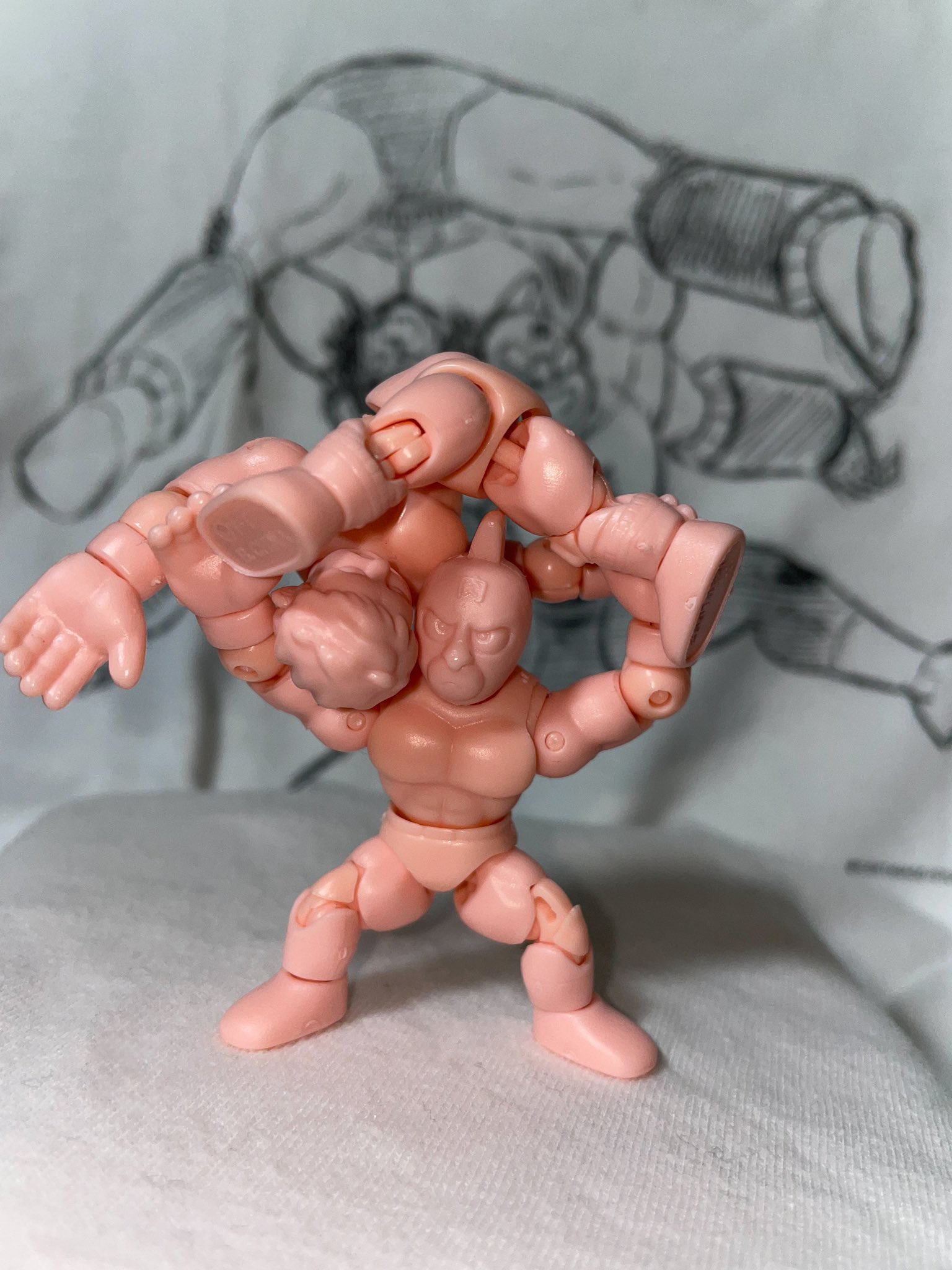 KINKESHI−BOX Full Action Muscle aka Kinnikuman Kinkeshi figure Review - YouTube