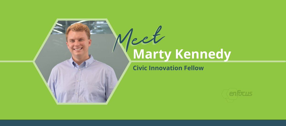 Marty is inspired by the hope of the South Bend - Elkhart Region, and he’s ready to strengthen his hometown and surrounding communities through projects with enFocus.

Read more in this week’s Meet Our Fellows blog:

en-focus.org/post/share/634…

#southbend #elkhart #indiana