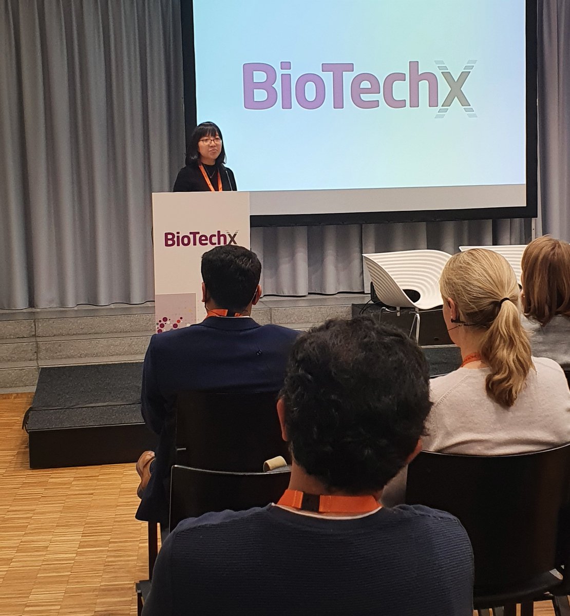 Yang Yang from <a href="/Novartis/">Novartis</a> had an interesting presentation about automated spectrometry workflow at <a href="/BioTechX_/">BioTechX</a>