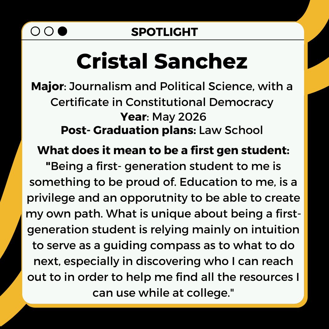 MizzouTRiO's tweet image. First-Gen Students are: motivators
#CELEBRATEFIRSTGEN
Our students are constantly showing us how hard they work to excel. #FIRSTGENMIZZOU 🐯