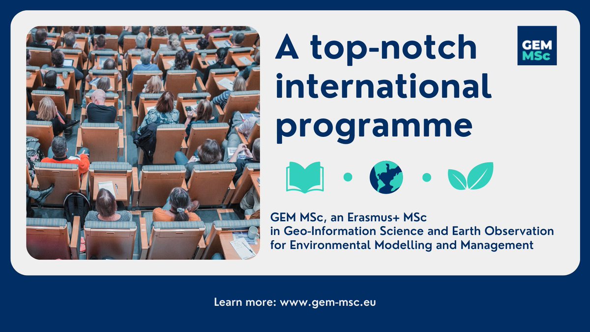 🔝 GEM means four Universities in four European countries.

You will make great friends and build up your network. You will be challenged to complete projects and become a next-level professional in this Erasmus+ Programme. 

 #SaveTheDate of our online Webinar on Thursday 1 Dec