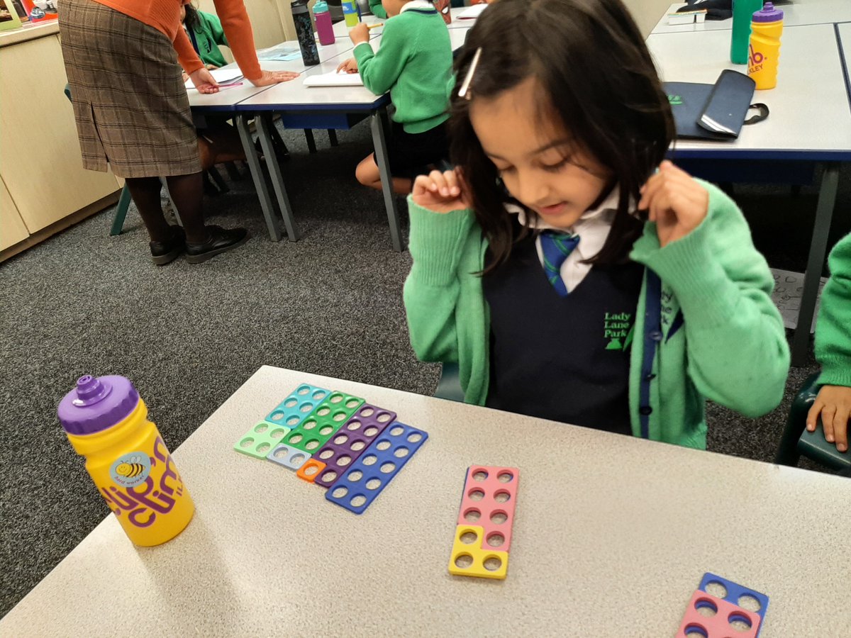 LadyLanePark's tweet photo. Form 2 (Y1) have been using Numicom to represent number bonds to ten @Alpha_Schools @isaschools #numicom #numberbonds #ks1maths https://t.co/WqJQlXp56i