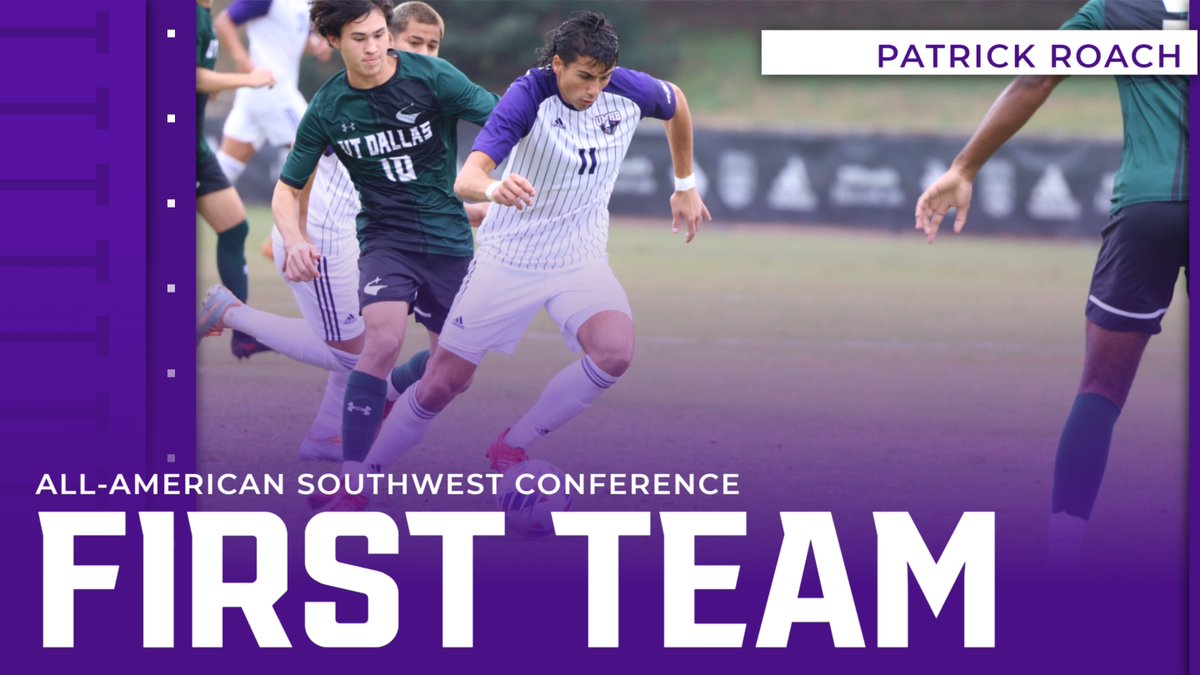 ⭐ First Team All-ASC ⭐

Congrats, <a href="/Patrickoach_/">Patrick Roach</a>! 

#gocru