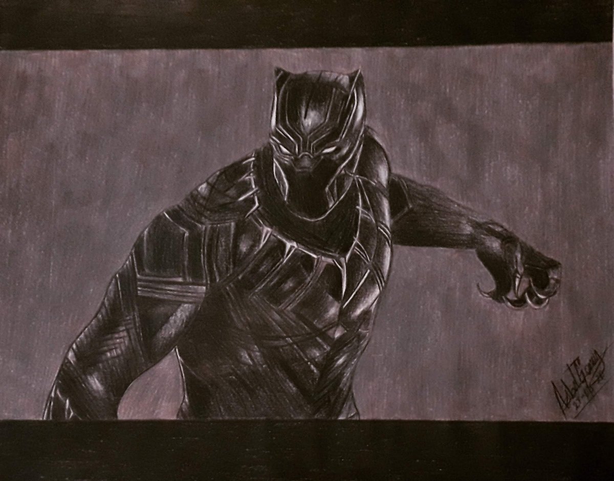 Asbel_draw's tweet photo. Black Panther: Wakanda Forever
.
Dibujo realizado hace unos 2 años 😵‍💫
#BlackPantherWakandaForever #galleryart #BlackPanther #wakandaforever #marvel #drawing #prismacolor #artcolordraw #lovedrawing #drawcolor https://t.co/O5KPiAV4PZ