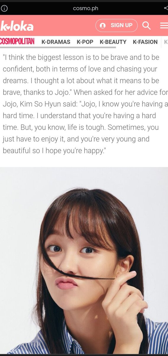 Ibasuk1's tweet photo. Her interviews are always enjoyable to watch and read, its sweet..... https://t.co/hYAijALRJ4