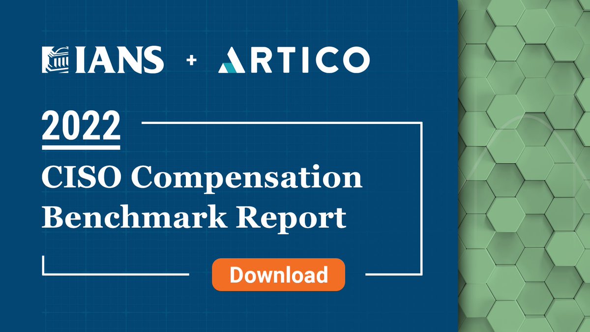 CISOs, how does your compensation compare with your peers? bit.ly/3G1QV5B

#ciso #securityleadership #securityleaders #infosec #informationsecurity #cybersecurity #cyberjobs #cyberhire