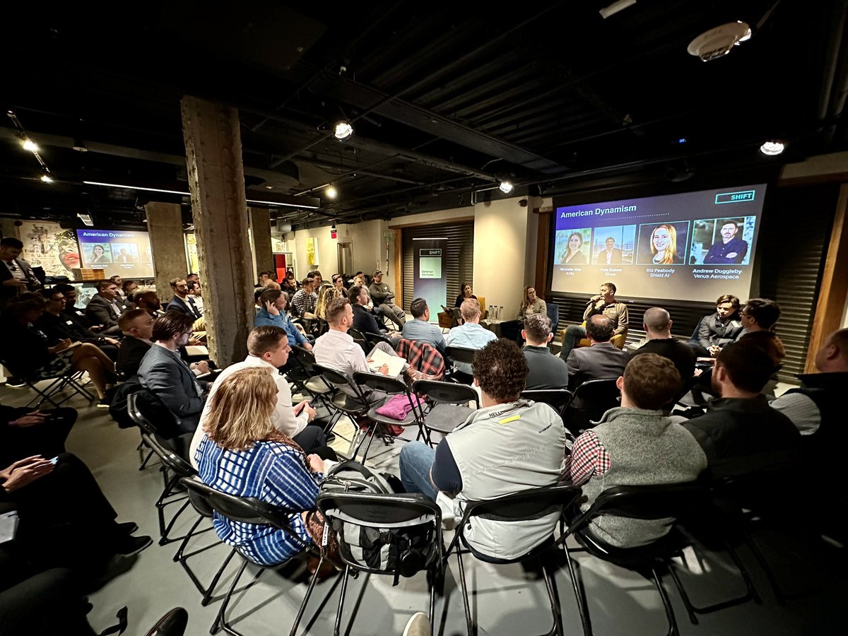 The room where the future of defense is being forged. Gratitude to <a href="/MikeSlagh/">Mike Slagh</a> <a href="/shift/">Shift</a> <a href="/AFWERX/">AFWERX</a> and all past + future stakeholders who care about how America meets the moment. #DefenseVenturesSummit