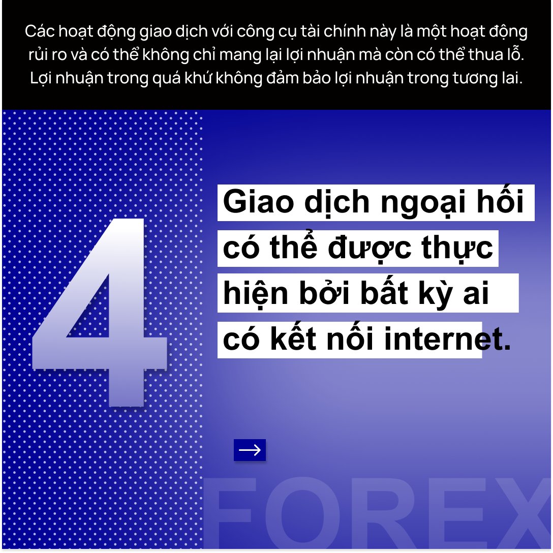 CapitalcomViet's tweet photo. 🎯10 FACT VỀ THỊ TRƯỜNG #FOREX

4️⃣ Giao dịch ngoại hối có thể được thực hiện bởi bất kỳ ai có kết nối internet. https://t.co/VUw4XfHRgU