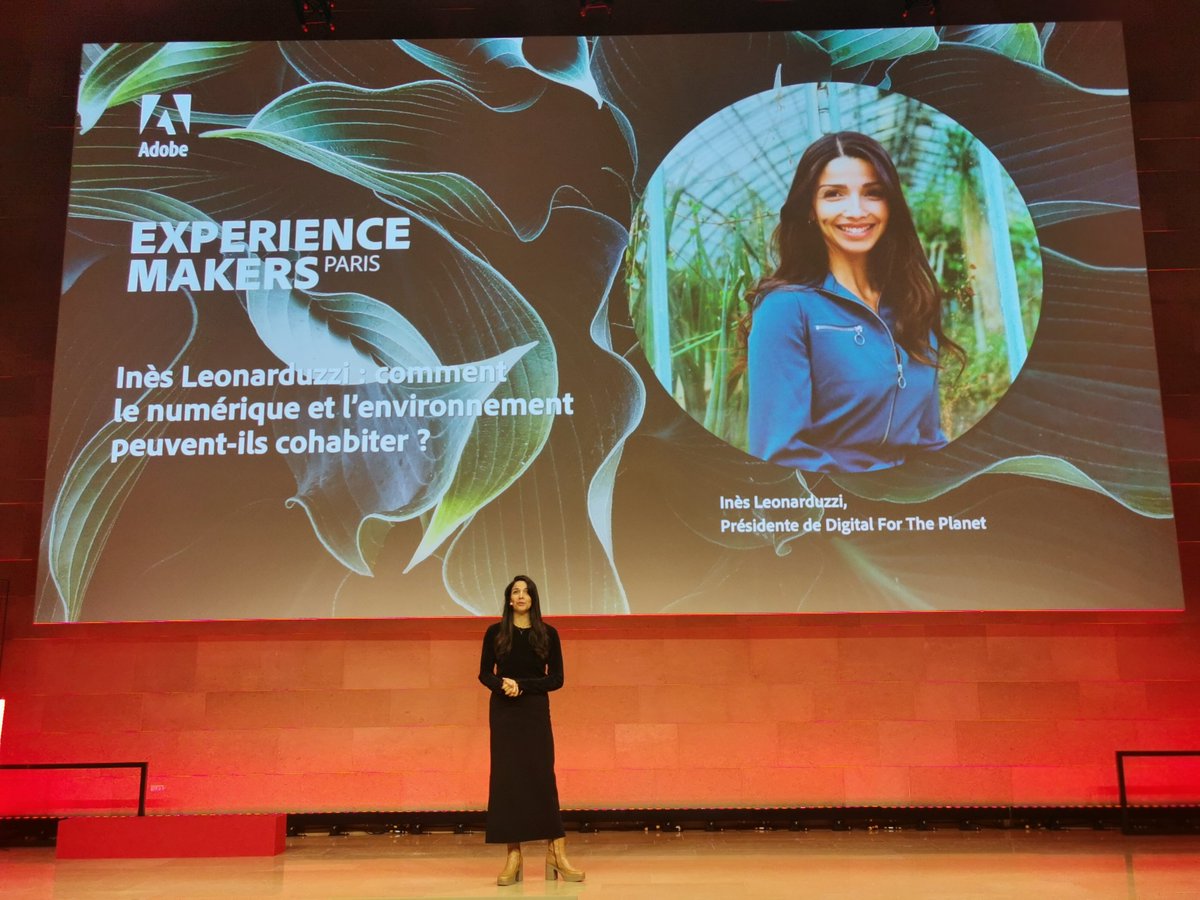 Jonathan Chan 💡📣 (@chanperco) on Twitter photo Comment le #numerique & l'#environnement peuvent cohabiter ?
➡️Avec son livre « Réparer le futur », Inès Leonarduzzi de <a href="/DigiForPlanet/">Digital For The Planet</a> interpelle notre sensibilité citoyenne et nous invite à réfléchir🤔à l’innovation💡que nous souhaitons pour demain
#AdobeExperienceMakers2022 Comment le #numerique & l'#environnement peuvent cohabiter ?
➡️Avec son livre « Réparer le futur », Inès Leonarduzzi de <a href="/DigiForPlanet/">Digital For The Planet</a> interpelle notre sensibilité citoyenne et nous invite à réfléchir🤔à l’innovation💡que nous souhaitons pour demain
#AdobeExperienceMakers2022