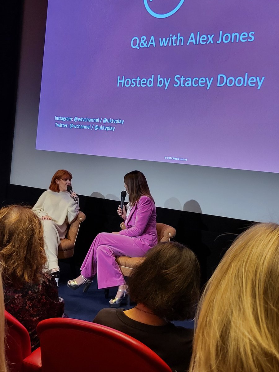 Out and about this morning. Thanks to @WFTV_UK for hosting a breakfast doc screening w/ @UKTV @missalexjones #StaceyDooley. New doc series coming to a screen near you from early 2023. Our sneaky peak was amazing!