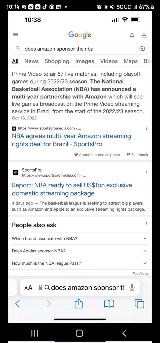 mbez1985's tweet photo. So the NBA has punitive action for Kyrie over a doc streamed on Amazon that he simply reposted, but has not cut ties with Amazon as a sponsor who is still streaming the movie that has jumped to #1… interesting how “anti-semitism” works @NBA  @espn  @SHAQ @NAACP  @BarackObama https://t.co/w04uH6QxiM