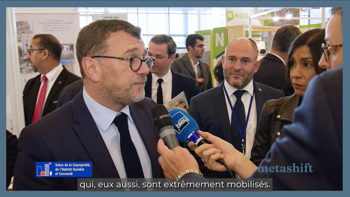 "Il y a une vraie opportunité de se saisir de la dimension climatique et énergétique de cette rénovation des #bâtiments."
💬 <a href="/OlivierKlein93/">Olivier Klein</a>, Ministre délégué en charge de la Ville et du #Logement au <a href="/SalonCopro/">Salon de la Copropriété et de l'Habitat 🏢</a> avec <a href="/Metashift_Media/">Metashift Media</a> 

🎥 youtu.be/3PGSaunZqBk

#SalonCopro2022