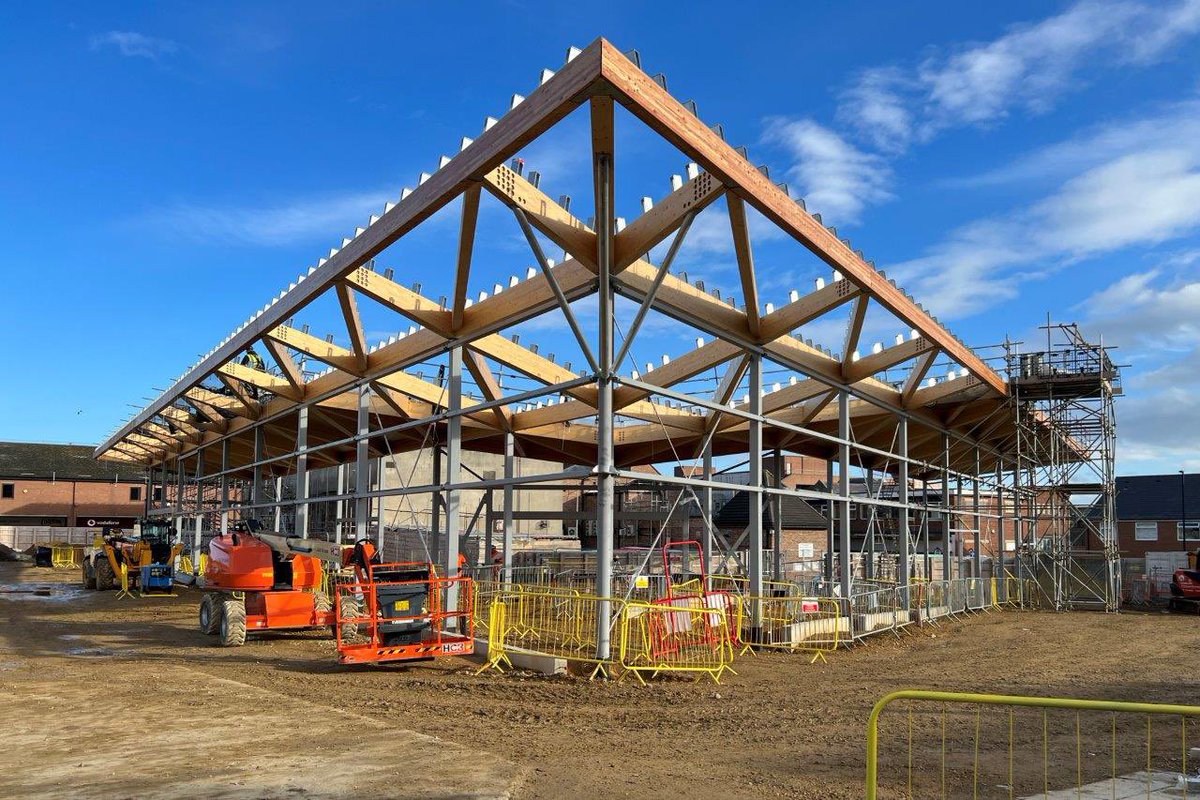 Starting to take shape at North Shields Transport Hub