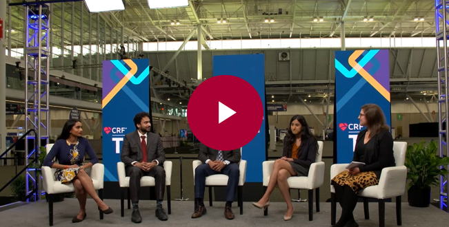 In my final video shot at #TCT22, I sat down with <a href="/jaya_kanduri/">Jaya Kanduri</a> <a href="/TusharMishraMD/">TusharMishra</a> <a href="/Mustafa_Medical/">Mustafa Alam</a> and <a href="/smitha_narayana/">Smitha Narayana Gowda</a> to talk about power dynamics as a cardiology fellow. Have a watch!

tctmd.com/videos/balanci… #FellowsForum