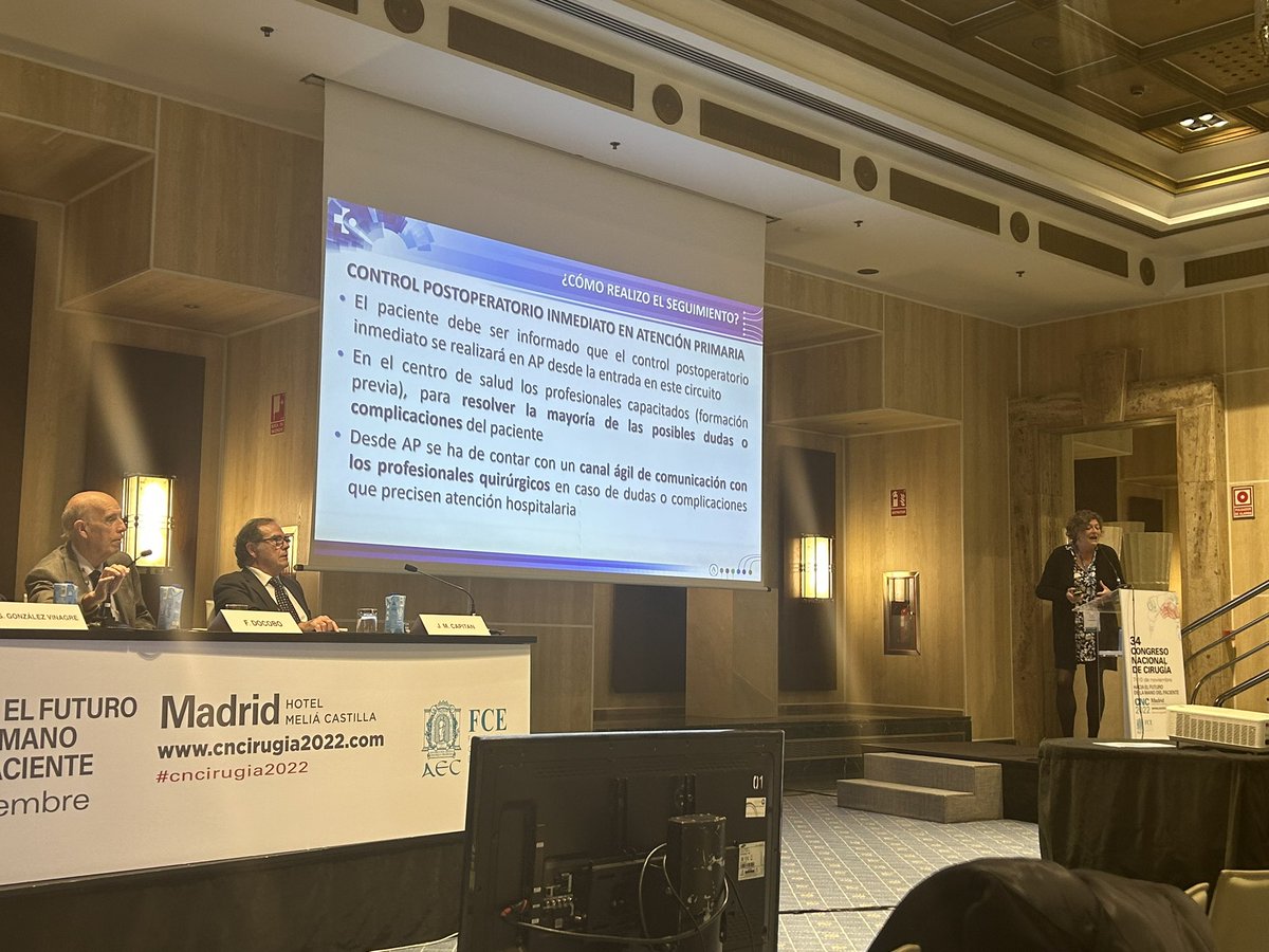 Juan Manuel (@jmsuarezgrau) on Twitter photo <a href="/Geni20022005/">Geni</a> La Dra Eugenia Campo nos habla en el <a href="/cncirugia2022/">Congreso Nacional de Cirugía</a> del seguimiento tras la intervención. Algo esencial en CMA. <a href="/cma_aecirujanos/">CMA de la AEC</a> <a href="/Geni20022005/">Geni</a> La Dra Eugenia Campo nos habla en el <a href="/cncirugia2022/">Congreso Nacional de Cirugía</a> del seguimiento tras la intervención. Algo esencial en CMA. <a href="/cma_aecirujanos/">CMA de la AEC</a>