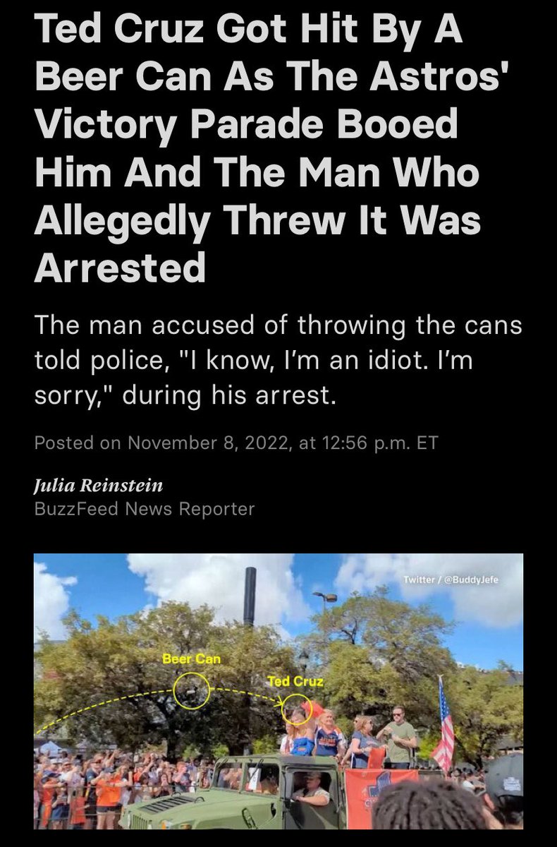 somethingplanet's tweet image. It turns out that the guy who hit Ted Cruz with a beer can is a gay prostitute that cruz promised to run away with.