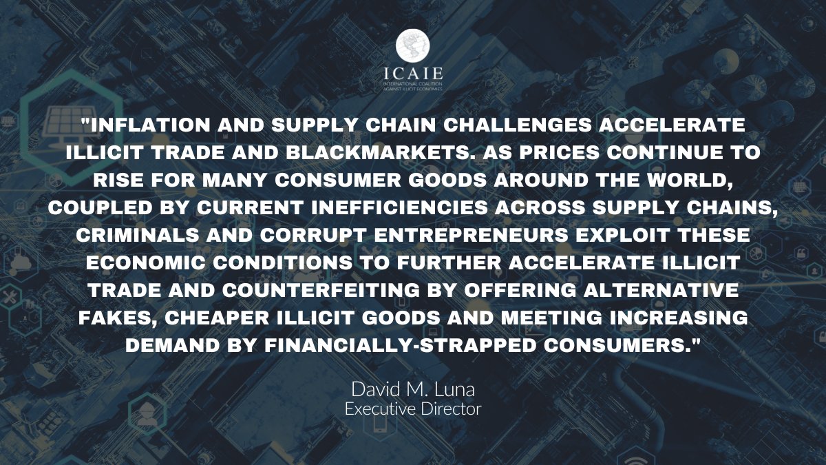 #illicittrade #supplychains #curruptentrepreneurs
