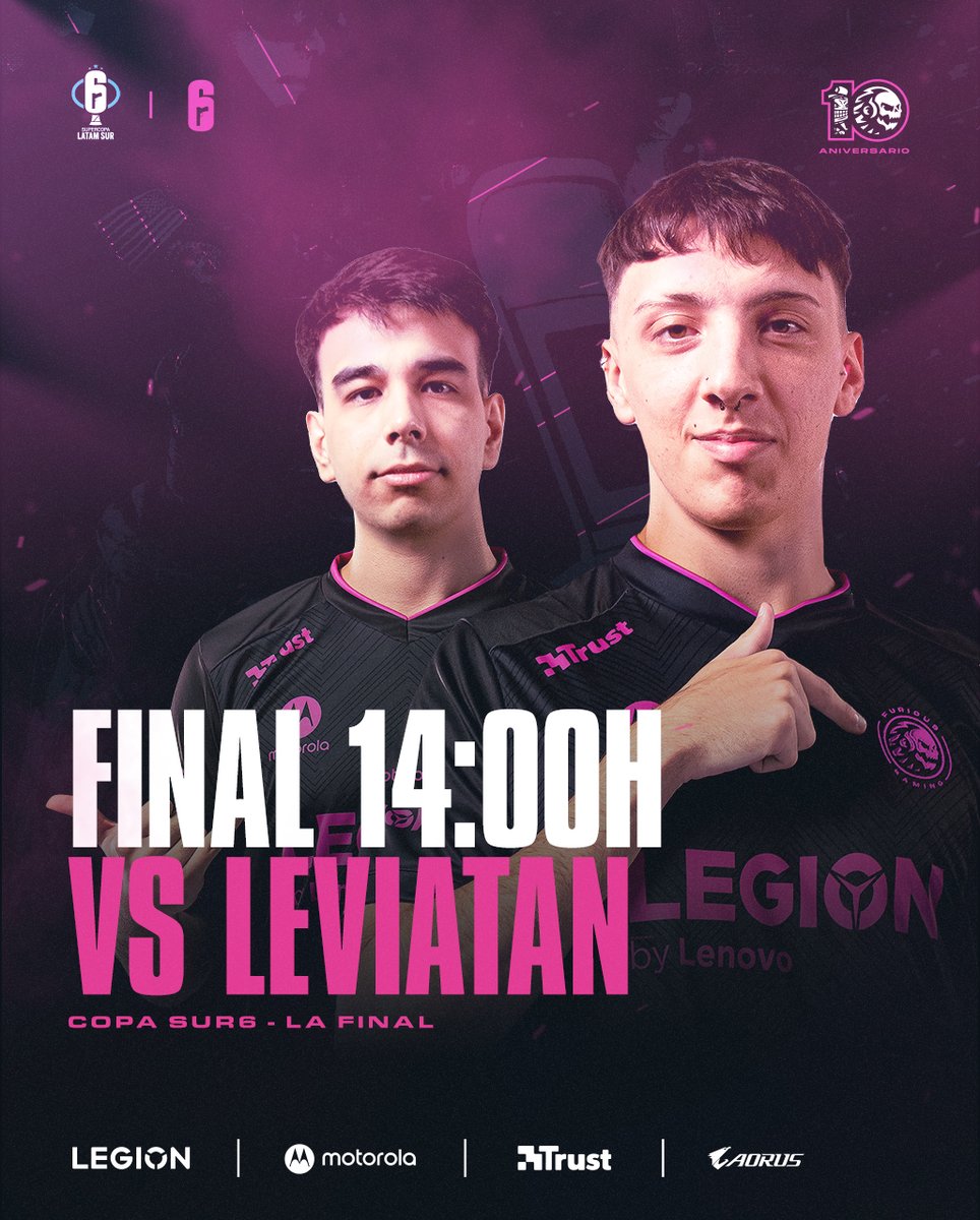 FuriousGamingLA's tweet photo. VAMOS POR UNA NUEVA COPA ¡¡DAAALEEE CALAVEEEE!! #CopaSuR6
🇦🇷🇨🇱 14HS - 🇲🇽 11HS
🖥️ https://t.co/fa64jjC3yz https://t.co/RXxqac5vDf