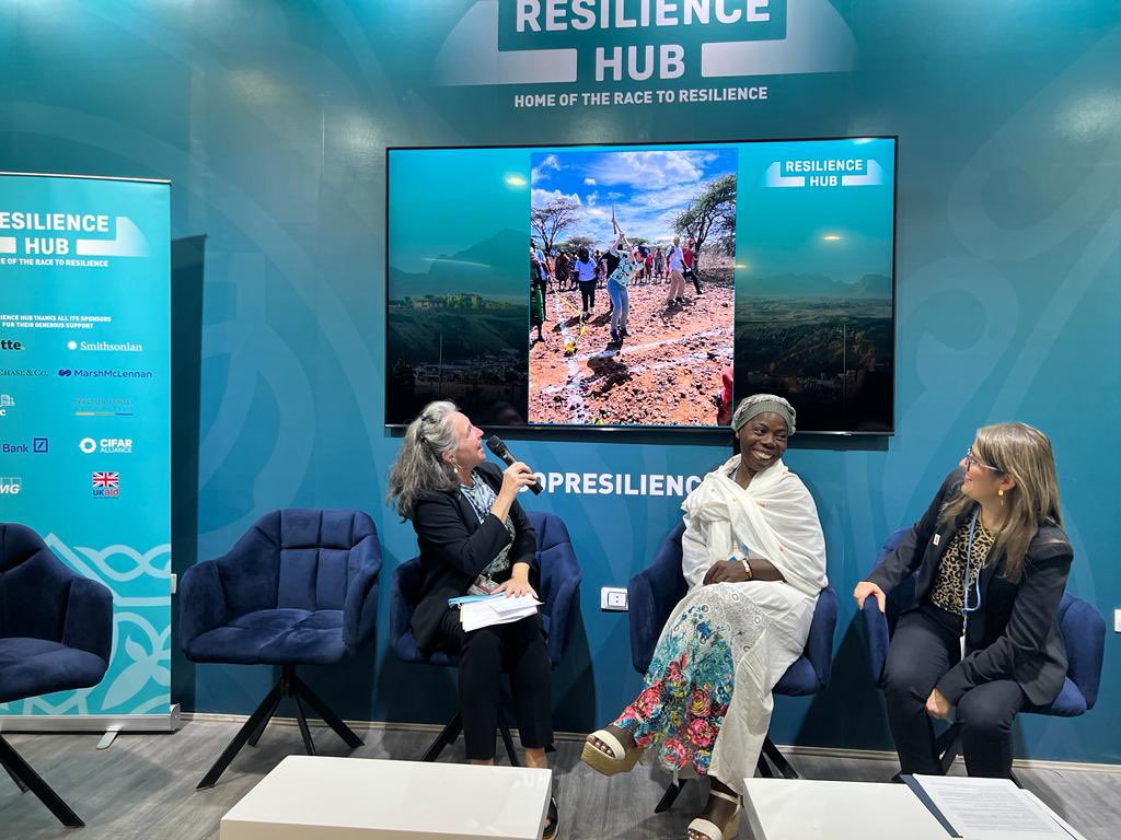 CaldwellUSAID's tweet image. Great to hear about @USAID-supported carbon projects in Kenya and Colombia that led to real mitigation benefits - while increasing community resilience and reducing climate vulnerabilities. #COP27 #ClimateFinance