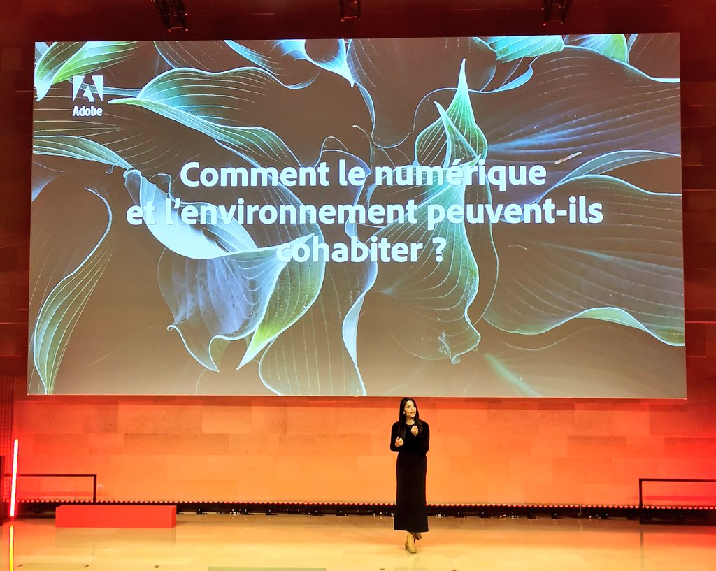 stefw59's tweet image. Merci de nous permettre de réfléchir sur les conséquences du hardware et du software pour les générations futures. #AdobeExperienceMakers2022
