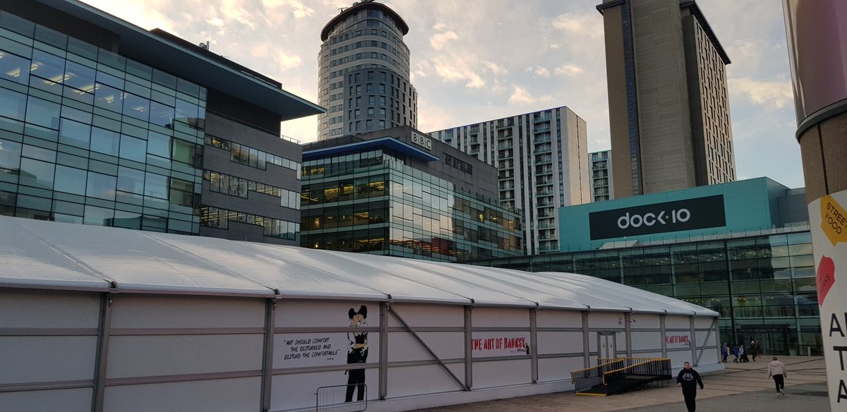Made it to MediaCityUK ready for the LDRS Conference over the next couple of days! #LDRSconf22 . If you're heading this way and getting the tram from Manchester Piccadilly - there's no service between there and Deansgate. Replacement bus available or walk 🙂
