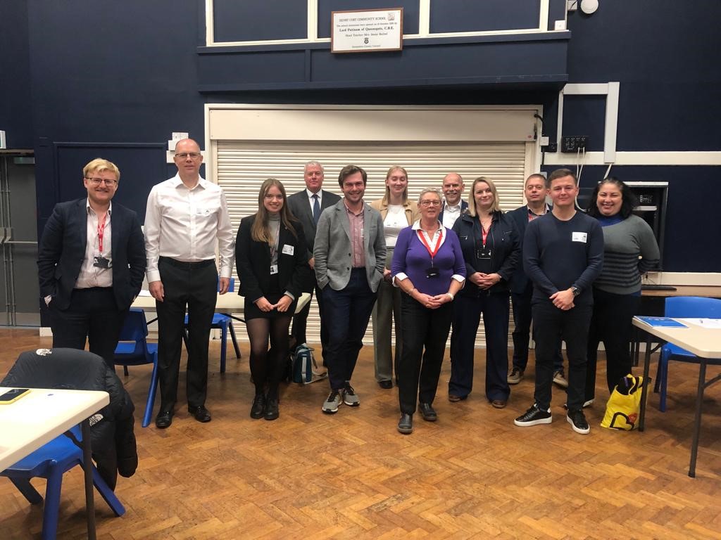 Today we held Employer Interviews at @HenryCortNews. 

Thank you to our fantastic volunteers from <a href="/Cytiva/">Cytiva</a>, <a href="/FarehamCollege/">Fareham College</a>, <a href="/JRSurveying/">Jackson Rowe</a>, <a href="/MottMacDonald/">Mott MacDonald</a>, <a href="/LeadForensics/">Lead Forensics</a>, <a href="/ThalesUK/">Thales UK</a>, Rina, The Mental Muscle Company, <a href="/BAES_Maritime/">BAE Systems Maritime</a> and <a href="/TaylorWimpey/">Taylor Wimpey</a>. 

#volunteer #giveback #careers
