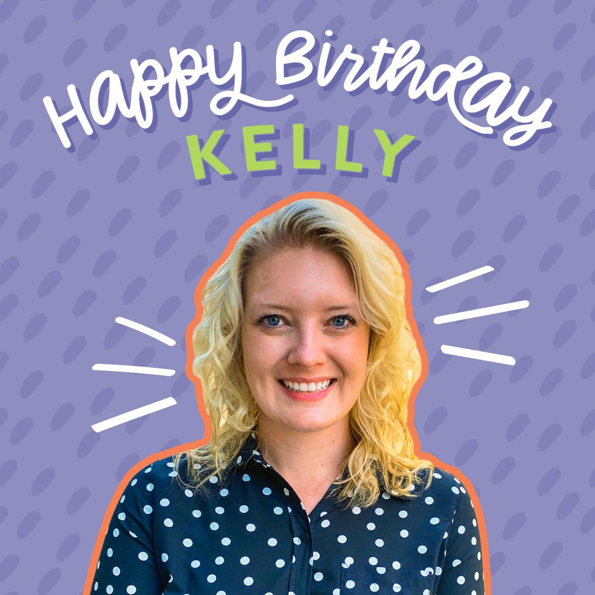 #Happybirthday 🎂 to our favorite #SocialMedia Manager, @KellyZenere ⭐! We hope your day is filled with snuggles from Popcorn. 🐶