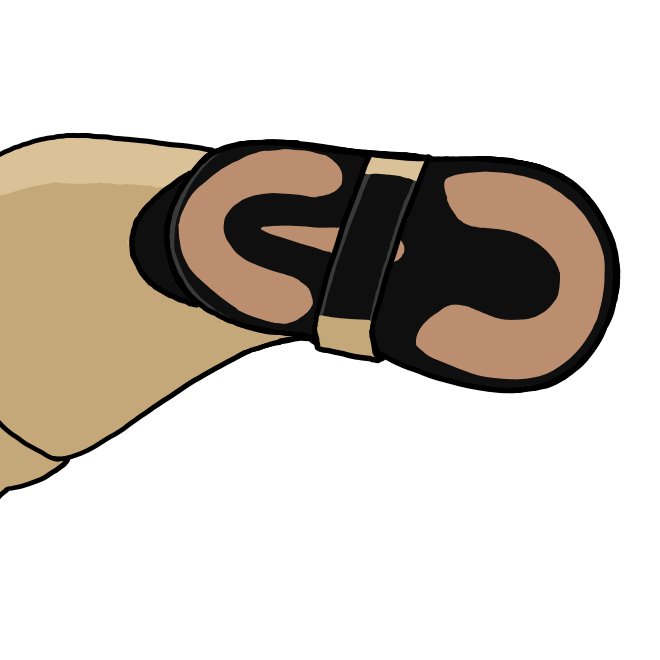 #コミック似顔絵
男性レスラーの似顔絵オーダー
ありがとうございます。
靴の裏は意外と個性があって
楽しいものです。 