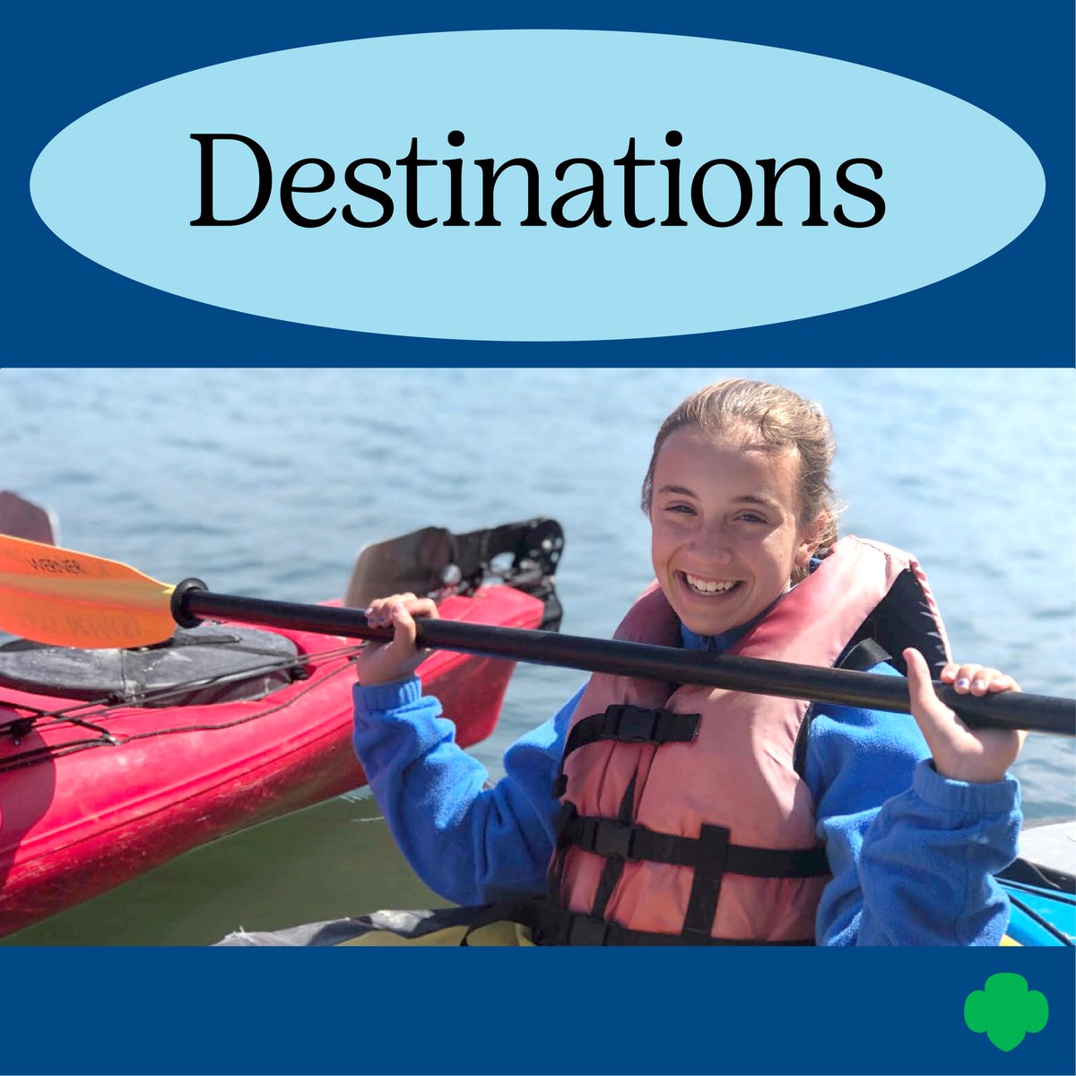 girlscouts's tweet photo. Adventure is out there and is ready for you! โ๏ธ Early decision for Girl Scout Destinations ends 11/15, so make sure to save your spot: (link)๐๏ธ๐๏ธ #GSDestinations #GirlScoutDestinations https://t.co/UjMqTPruIY https://t.co/kaUbG5pDkp