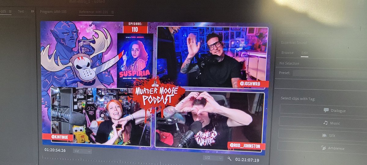 I heart you guys too. 😍 #murdermoosepodcast