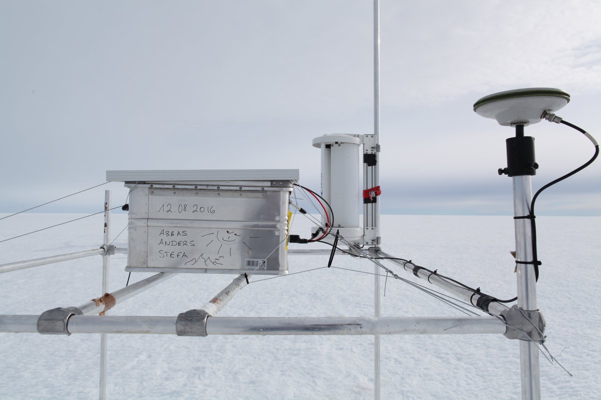 aabjoerk's tweet photo. New work led by Abbas Khan @DTUtweet
With measurements in the field, from satellite, and with modelling we show the importance of getting the basal conditions right for NEGIS in Greenland.
Collapse is inevitable - giving up to 15 mm sea-level rise by 2100
https://t.co/dniCnZDUOO https://t.co/QePUzAh2jt