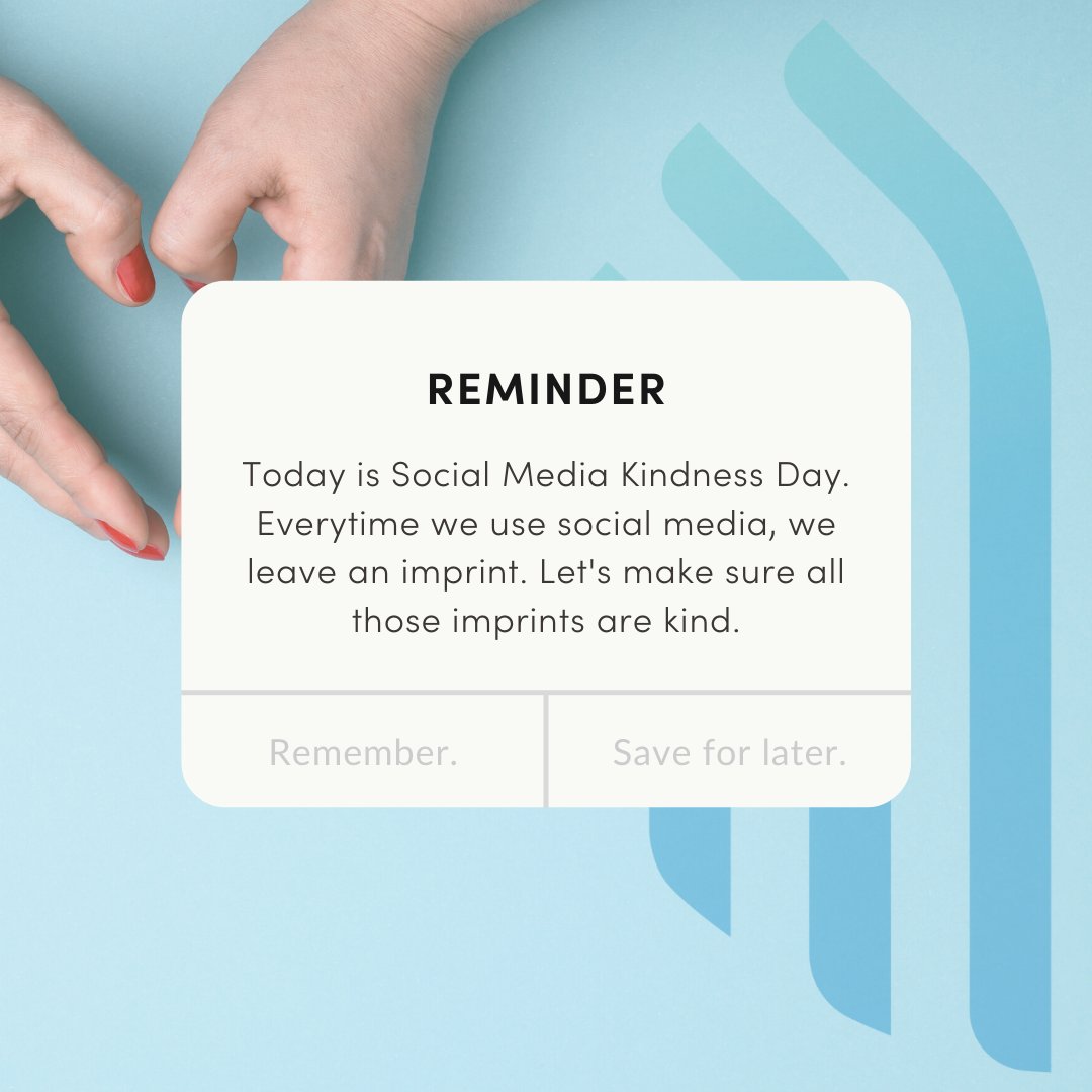 Today is #SocialMediaKindnessDay, encouraging all social media users to leave a positive impact online. Palmetto Infusion thanks you for being kind! We love interacting with you, our followers, and reading all your positive comments. 🤟 🤟🤟

Thank you for spreading kindness!