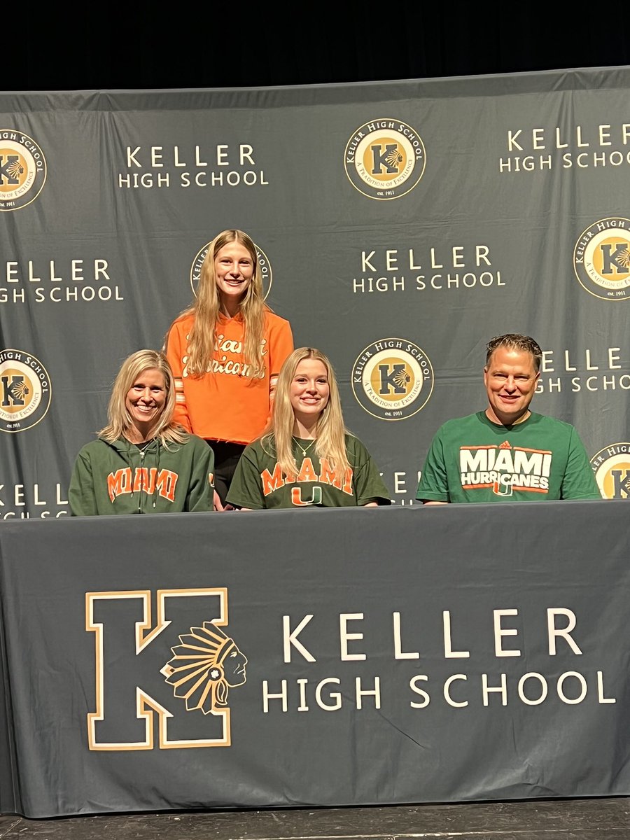 Keller High School on Twitter "Athletic Signing Day! KISDAthletics"