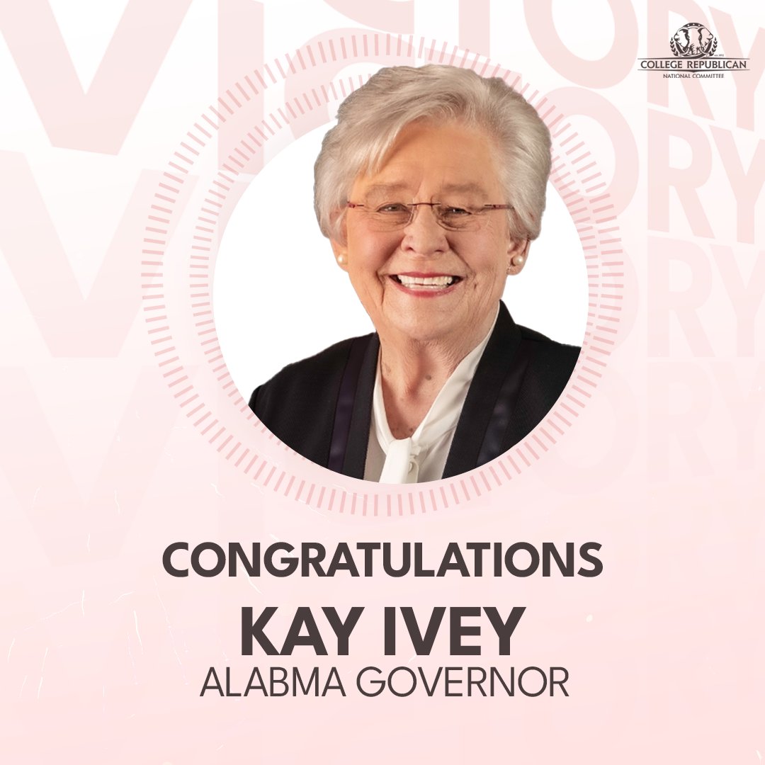 Congratulations to @kayiveyforgov!