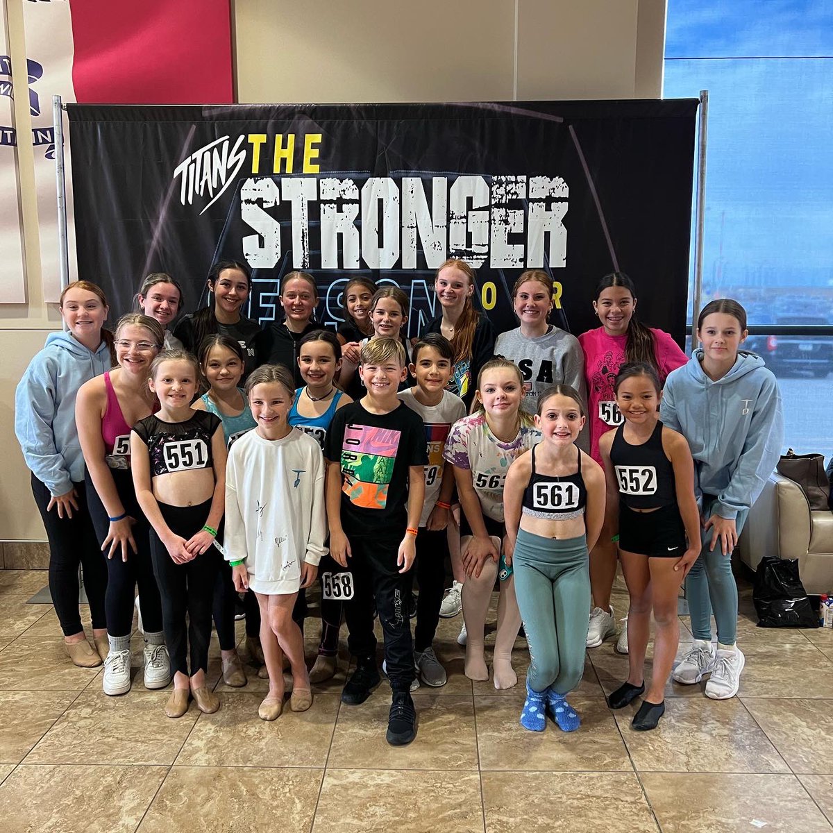 thedanceavenue's tweet photo. Some of our TDA team members attended Titans of Dance this past weekend and had such a great time! Amazing classes & faculty… thank you @titansofdance! Congratulations to Madison, Elsie and Preston who all won scholarships! #tdateam #letsdance #tdaseason13 https://t.co/kqETDzUbBX