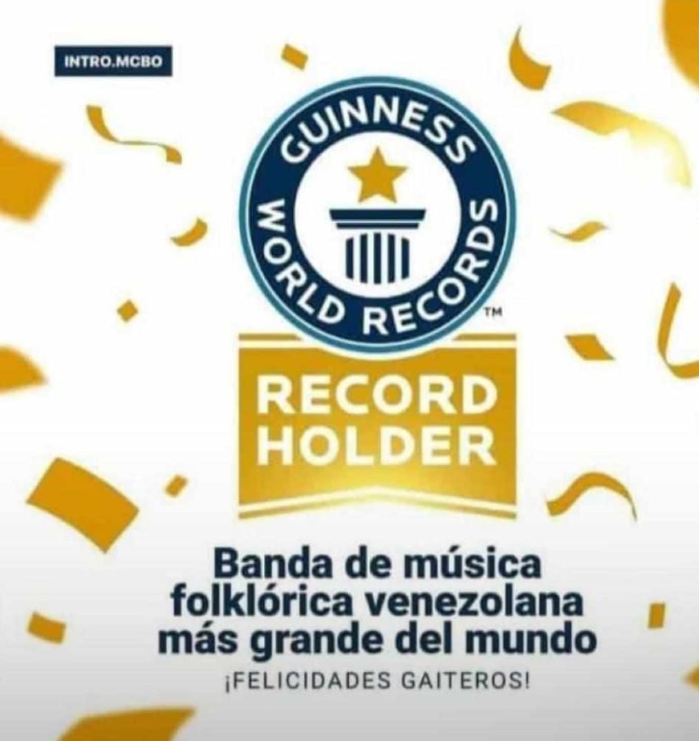 Con el pecho Henchido!! #RecordMundialDeLaGaita