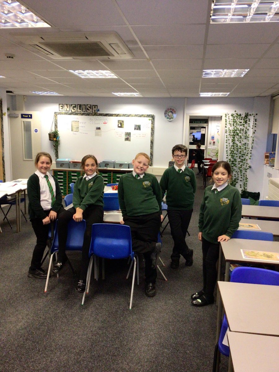 Year5CCA's tweet photo. Our fantastic Year 5 helpers ready for open evening tonight 🥰 @ChristAcad https://t.co/M3iQS0cy64