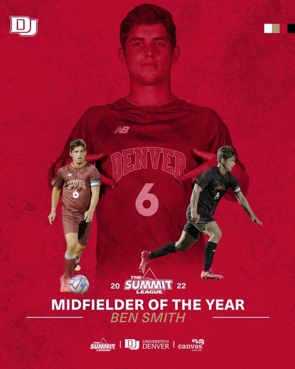 𝗧𝗵𝗲 𝗖𝗮𝗽𝘁𝗮𝗶𝗻
🗣️to Ben Smith, who has been named the 2022 <a href="/thesummitleague/">The Summit League</a> Midfielder of the Year.
✍️: bit.ly/3tgOvZ2
#GoPios