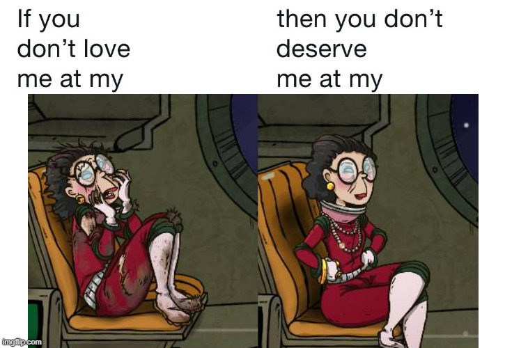robotgentleman's tweet photo. Maegan's two moods: https://t.co/dyQjwGuyHo