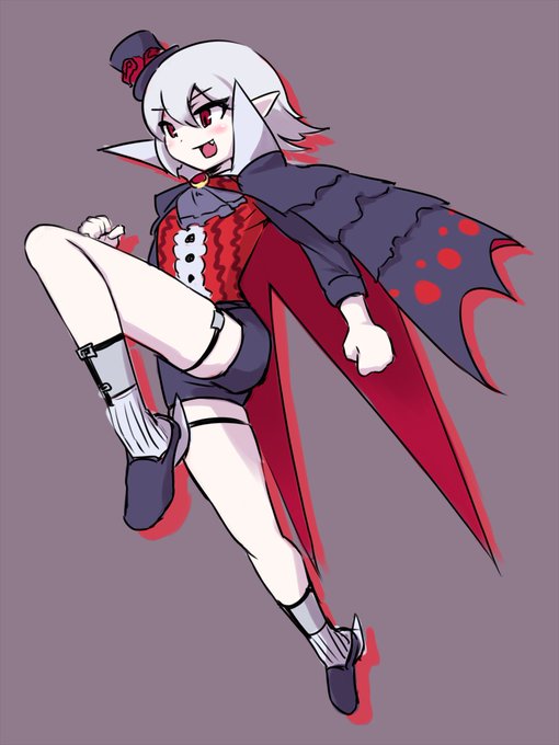 本日のワンドロ モンぐらのヴァンパイアちゃん 