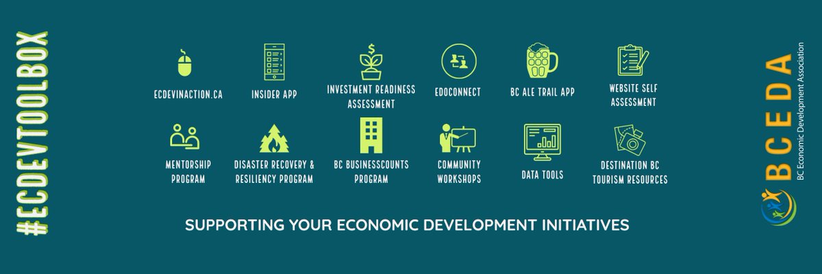 EconomicDevBC's tweet image. The #EcDevToolbox is launching soon! Reach out if you have a free or paid tool for #EconomicDevelopers